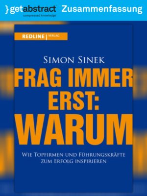 cover image of Frag immer erst: warum (Zusammenfassung)